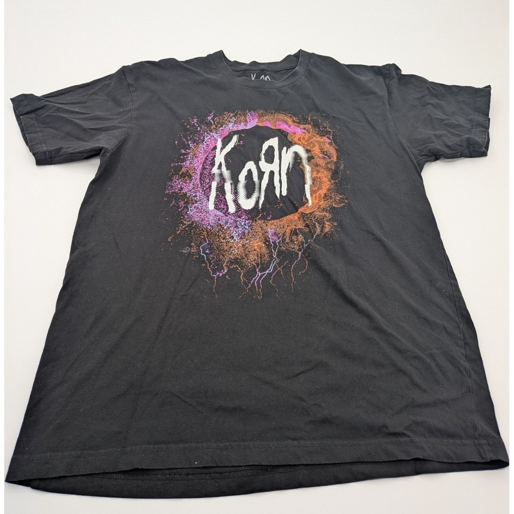 KoRn 2021‎ North American Tour Double Sided Graphic Shirt Men's Size L Nu Metal